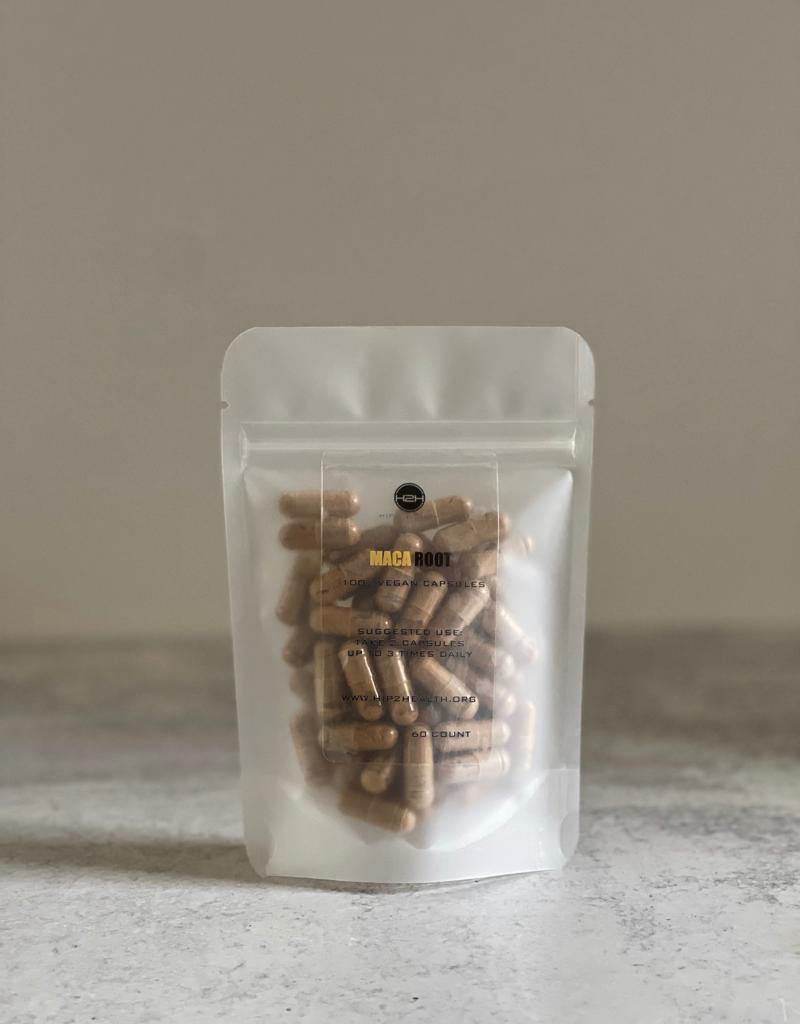 NEW - 1 Month Supply Maca Root Vegan Capsules - Hip 2 Health