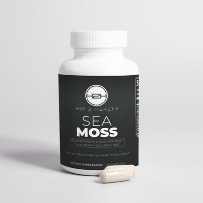 Sea Moss, Bladderwrack & Burdock Root: NEW PACKAGING